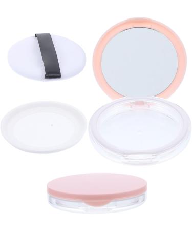 Healeved 6 Pcs Loose Powder Box Refillable Powder Puff Makeup Puffs Plastic Travel Storage Box Pink Take Pinkx3pcs 7.5x7.5cmx3pcs - Buy Online on GoSupps.com