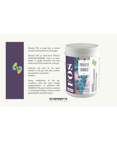 Inf FOS Fructooligosaccharides Prebiotic Dietary Fiber Powder 300g Unflavored - Buy Online on GoSupps.com