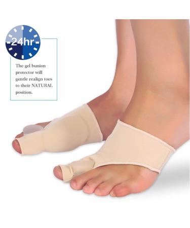 Buy Higger Bunion Corrector & Relief Sleeves Kit - Pain Relief for Hallux Valgus & Hammer Toe | Unisex Bunion Treatment - Buy Online on GoSupps.com