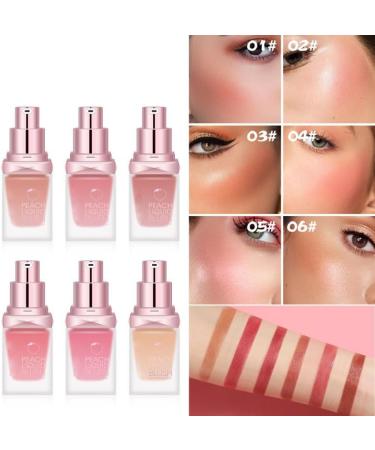 Liquid Blush Matte Velvet Cheek Blush Long-Lasting Waterproof Weightless Smudge-Proof Natural Look 0.6 Oz. (Naked color) - Buy Online on GoSupps.com