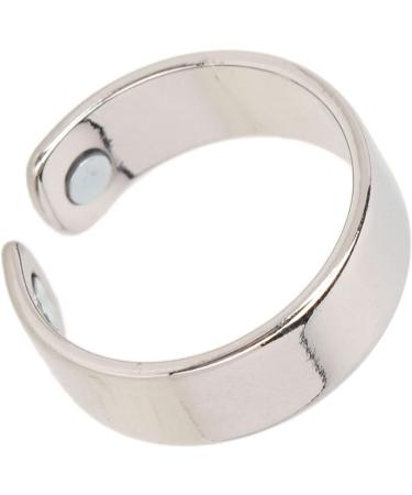 Shop Adjustable Magnetic Healing Ring - Silver Metal Jewelry for Men & Women - Buy Online on GoSupps.com