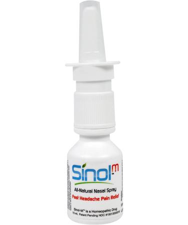 Sinol Headache Relief Spray - Migraine & Tension Relief (15ml, Pack of 2) - Buy Online on GoSupps.com