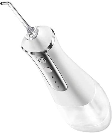 Water Flosser Professional Cordless Dental Oral Irrigator 350ML Portable Flosser IPX6 Waterproof 3 Modes 5 Nozzles for Oral Care of Braces Home Travel Waterproof Teeth Cleaner