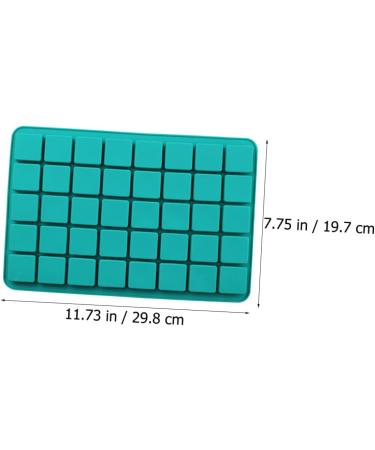 Ciieeo 8 Pcs 40 Grid Chocolate Mold Food Making Mould Cookie Baking Molds Cupcake Baking Ice Cubes Chocolate Fondant De para Gelatinas Biscuits Cake Mold Food Grade Silicone Box 29.8X19.7X1.8CMx4pcs Greenx4pcs - Buy Online on GoSupps.com