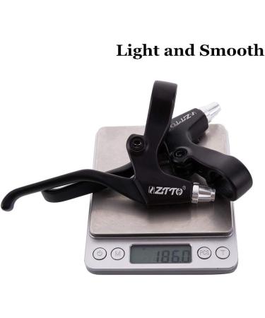 Aluminum Alloy Full Finger Bike Brake Levers 2pcs - Compatible with Various Brake Types - Fits 2.2cm Diameter Handlebar - for Most Bikes - Buy Online on GoSupps.com