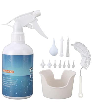 Effective Ear Wax Removal Kit - Professional Ear Cleaning Tool with 7 Nozzles for Ear Irrigation System Ear Washer and Flushing Kit