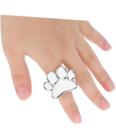 Buy POPETPOP Silver Rings Nail Art Palette | Medium Manicure Tray for Stunning Nail Designs - International Shipping Available - Buy Online on GoSupps.com