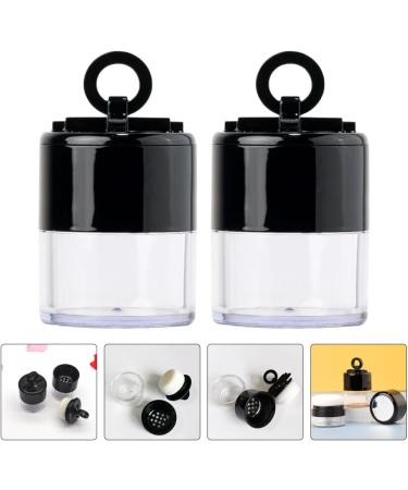 CALLARON 2pcs Box Powder Box Makeup Powder Puff Makeup Powder Holder Cosmetics Powder Cases Foundation Box - Buy Online on GoSupps.com