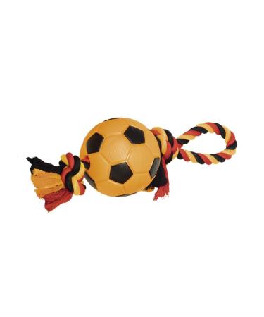 Nobby TPR football with throwing loop 12.5 cm 12.5 cm / L: 42 cm