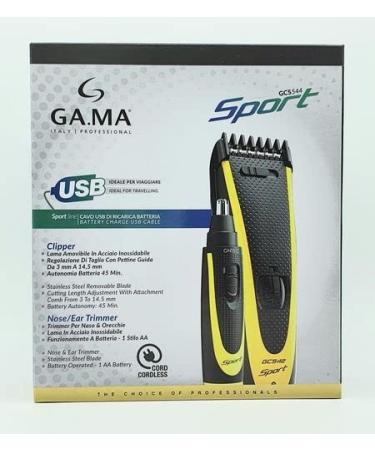 Clipper GC542 Sport + nose and ear trimmer GNT512 GAMA