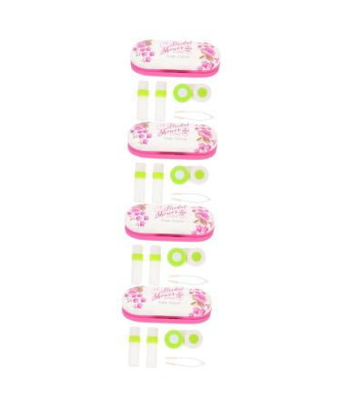 Gatuida 4 sentences double -layer glasses case hard shell glasses - lens container accessories glasses holder glasses standing accessories contact lens solution contacts accessories contact holders