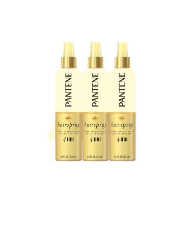 Pantene Hairspray Non-Aerosol Extra Strong Hold 3 8.5 fz (Pack of 3)