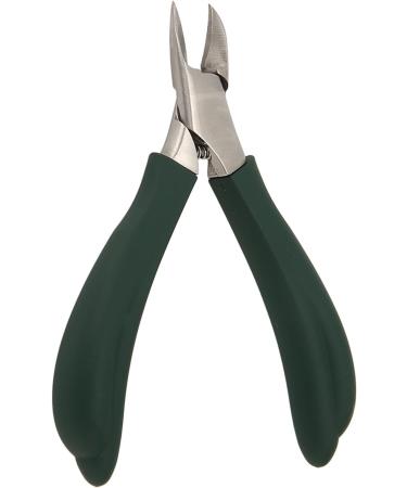 Professional Stainless Steel Cuticle Nipper for Fingernails and Toenails Efficient and Safe Nail Pliers Non-slip Handle Built-in Spring Perfect for Thick Nails Wide Cut - Buy Online on GoSupps.com