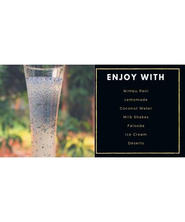 Nature Connect Raw Basil Seeds 250 gms | Tukmariya Seeds| Sabja Beej_Packing May Vary - Buy Online on GoSupps.com