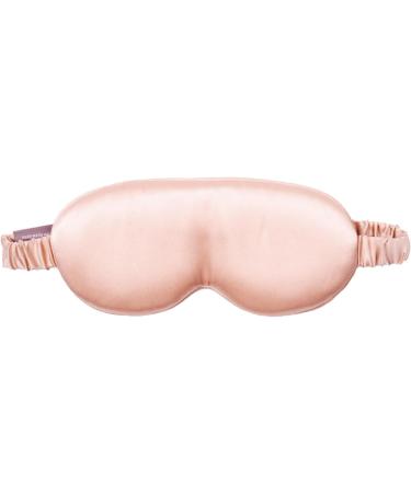 SILKBABE Silk Sleeping Mask - Pure Mulberry Silk Eye Mask for Sleeping Travel Yoga Shift Worker Beauty Rest - 3D Contoured Eye Cover Infused with Hyaluronic Acid Adjustable Strap Luxury Gift Box - Buy Online on GoSupps.com