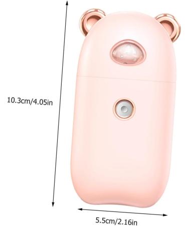 Healeved 1pc Beauty Humidifier Handheld Humidifier Nano Facial Mister Face Face Steamer Moisturizing Atomizer Moisturizing Mister Face Skin Humidifier Skin Moistener 10.3X5.5CM - Buy Online on GoSupps.com