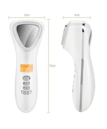 Ultrasound Hot & Cool Skin Massage Device | Sonic Vibration Face Care for Pore Minimization & Anti-Aging - Buy Online on GoSupps.com