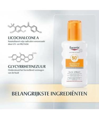 Eucerin Sun Protection oil control DRY TOUCH Sun spray transparent SPF 50 200ml - Buy Online on GoSupps.com