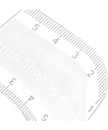 R gle Pour Les Sourcils Guide Gabarit de Mesure R utilisable | Gabarit Pour La Forme Des Sourcils - pour Salon Maison D butantes Femmes Professionnelles Routine Quotidienne Maquillage Visage Carte sourcils feuille de type C - Buy Online on GoSupps.com