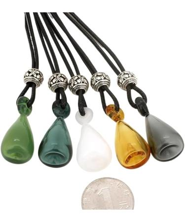 DFJOENVLDKHFE Aromatherapy Essential Oil Necklaces Aromatherapy Diffusers Chained Aromatherapy Essential Oil Necklaces (Color : Black) - Buy Online on GoSupps.com