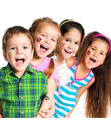 PHOGARY Animals Theme Temporary Tattoos - 200 Pieces, Waterproof Body Art for Kids - Buy Online on GoSupps.com
