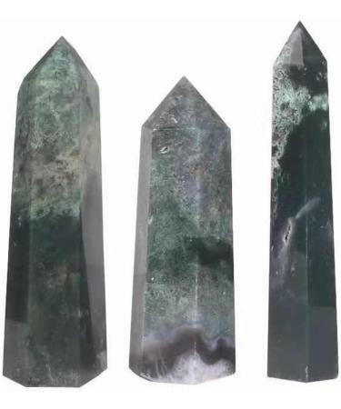 1pc Natural Aqua Agate Single Pointed Column Crystal Magic Wand Stone 400g-1550g Suitable for Home Crystals Raw Stones and Minerals Stone Mineral Specimen - Buy Online on GoSupps.com