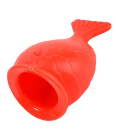 Repulpeur L vres Silicone Forme Poisson Outil R utilisable Aspiration pour L vres Plus Pulpeuses Adoucit et Lisse Design Confortable et Facile Nettoyer Accessoire Beaut