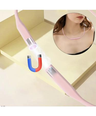 Buy Black & Pink Silicone Necklace for GO2 & GOS Posture Trainer | International Shipping Available - Buy Online on GoSupps.com