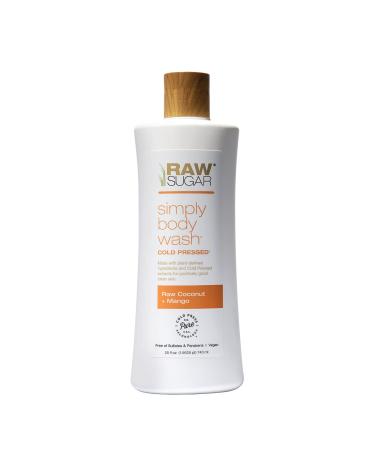 Simply Body Wash | Raw Coconut + Mango | 25 oz