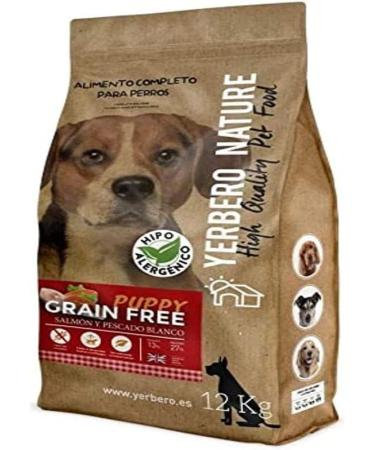 Yerbero Nature Grain Free Puppy Salmon Grain Free Puppy Food 12 kg - Buy Online on GoSupps.com