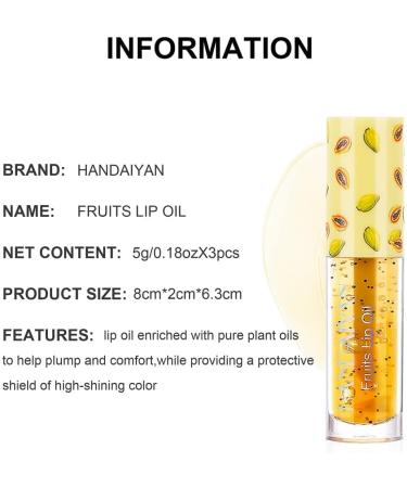  Beliky Girl Fruity lip oil in a plumping moisturizing glass jelly - Sexy makeup - Tinted lip care - Moisturizing - Transparent - Pretty lip gloss - Dead skin removal - Balm - Buy Online on GoSupps.com
