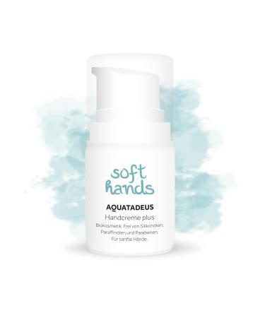 Hand cream plus |For dry hands and irritated & sensitive skinFor heavily stressed and hyper -sensitive handsWith aquatadeus healing water