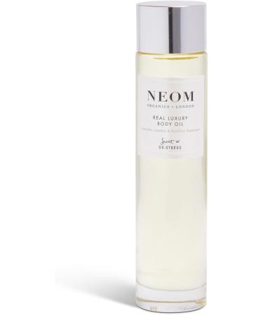 NEOM- Real Luxury Body Oil 100ml | Lavender & Rosewood Essential Oil | Hydrate & Nourish | Scent to De-Stress - Buy Online on GoSupps.com