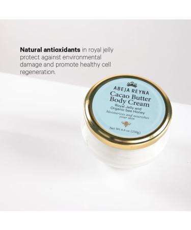 ABEJA REYNA Cacao Butter Body Cream with Organic Honey 250ml - Buy Online on GoSupps.com