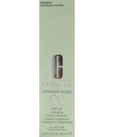 Clinique Moisture Surge Cc Cream Hydrating Colour Corrector Broad Spectrum SPF 30 Color Light 1.4 Oz