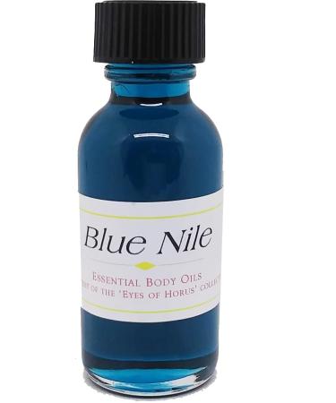 Blue Nile Scented Body Oil Fragrance Regular Cap - Blue - 1 oz. - ID#22564 1 Fl Oz (Pack of 1)