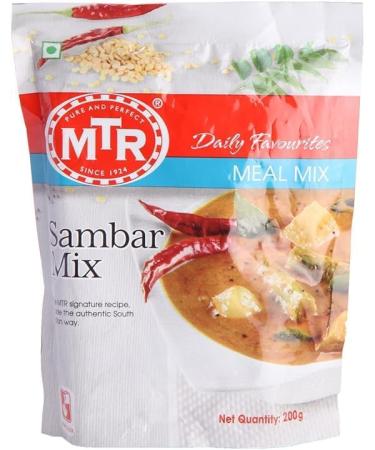 Seelans MTR Instant Sambar Mix 200g (Pack of 3) Authentic South Indian Samber Mix Ready Tasty and Healthy - Buy Online on GoSupps.com