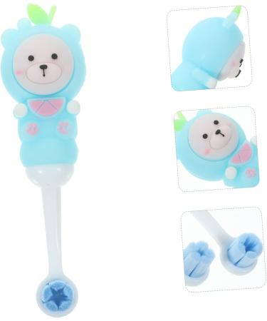 Ipetboom 8 STK Kids Toothbrush Set - Soft Bristles Travel Toothbrushes for Toddlers | Cute Bear & Sweet Fruit Designs - Buy Online on GoSupps.com