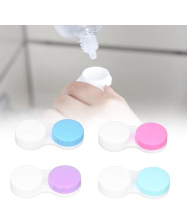 NATUDECO 12-Part Portable Contact Lens Container Kit - Colorful & Large for Travel & Outdoor Activities - Buy Online on GoSupps.com