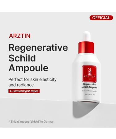Buy Regenerative Schild Ampoule | Anti-Aging Facial Serum - Nourishing Brightening & Soothing for All Skin Types - 1.69 fl oz - Buy Online on GoSupps.com