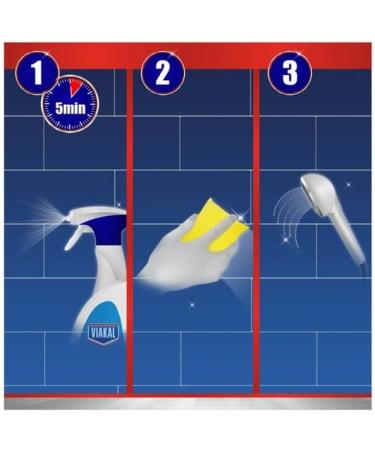 Flash Viakal Anti Limescale Spray 750ml - Ultimate Solution for Limescale Removal - Buy Online on GoSupps.com