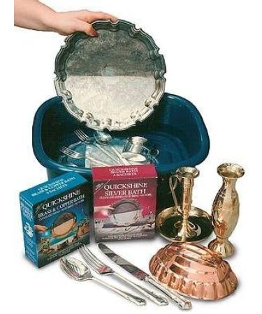 Quickshine Silver Clean & Shine Bath - Restore Shine to Your Silverware - Buy Online on GoSupps.com