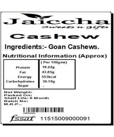 Jaiccha Ghasitaram Christmas Gifts Miracle Box of 2 Jars of Cashews and Almonds Miracle Box of 2 Jars Of Cashews & Almonds Cap - Buy Online on GoSupps.com