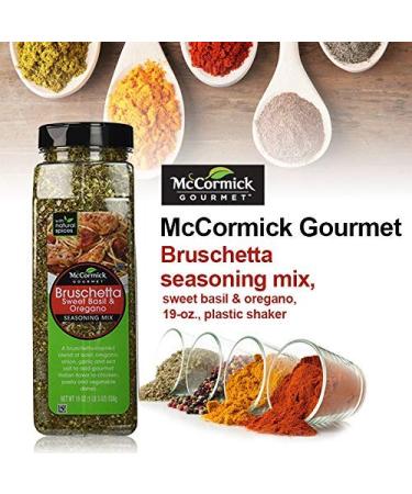 McCormick Bruschetta Seasoning Mix - 19 oz Shaker | Buy Online - Buy Online on GoSupps.com