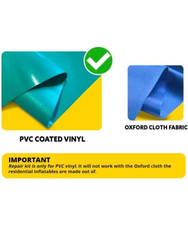 Vinyl Repair Patch Kit for Bounce Houses | Multi-Color Patches & 4-Ounce HH66 Adhesive Glue - Buy Online on GoSupps.com