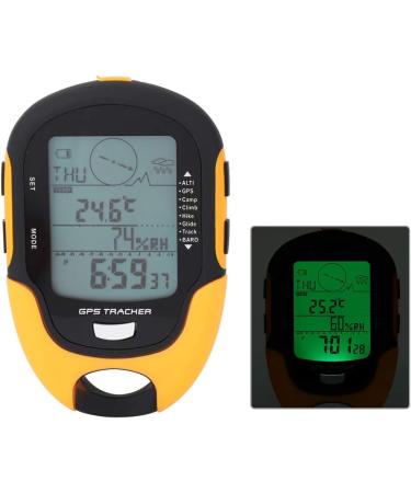 Yosoo Health Gear Digital Altimeter Barometer Compass, Multifunction GPS Navigation Receiver Waterproof Handheld GPS USB Rechargeable Hygrometer Barometer for Outdoor Sports, Sunroad FR-510 - Buy Online on GoSupps.com
