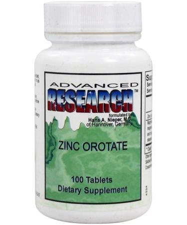 NCI Advanced Research Dr. Hans Nieper Zinc Orotate 100 TAB - Premium Zinc Supplement - Buy Online on GoSupps.com