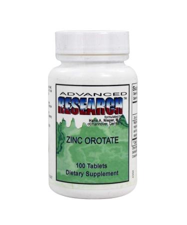 NCI Advanced Research Dr. Hans Nieper Zinc Orotate 100 TAB
