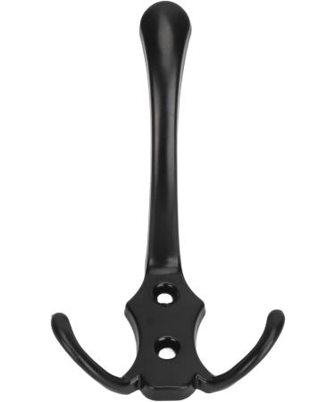 Miskall Black Coat Hooks Stylish Utility Set for Efficient Storage Home Office Zinc Alloy - Buy Online on GoSupps.com