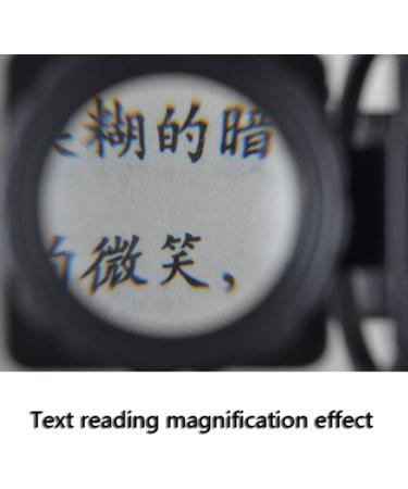 Magnifiers Metal Desktop Magnifier 10 Times Folding Magnifier 20 Times HD Reading Magnifier Reading Aids - Buy Online on GoSupps.com